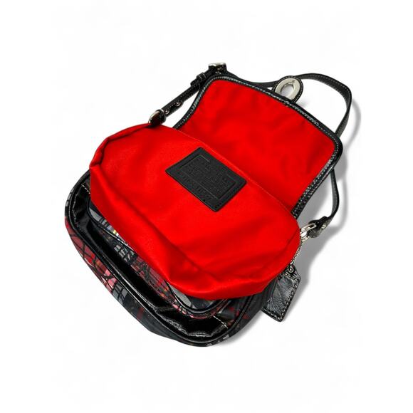 Coach Vintage Y2K Tartan Plaid Poppy Signature Small Penny Flap Shoulder Bag - Picture 9 of 9